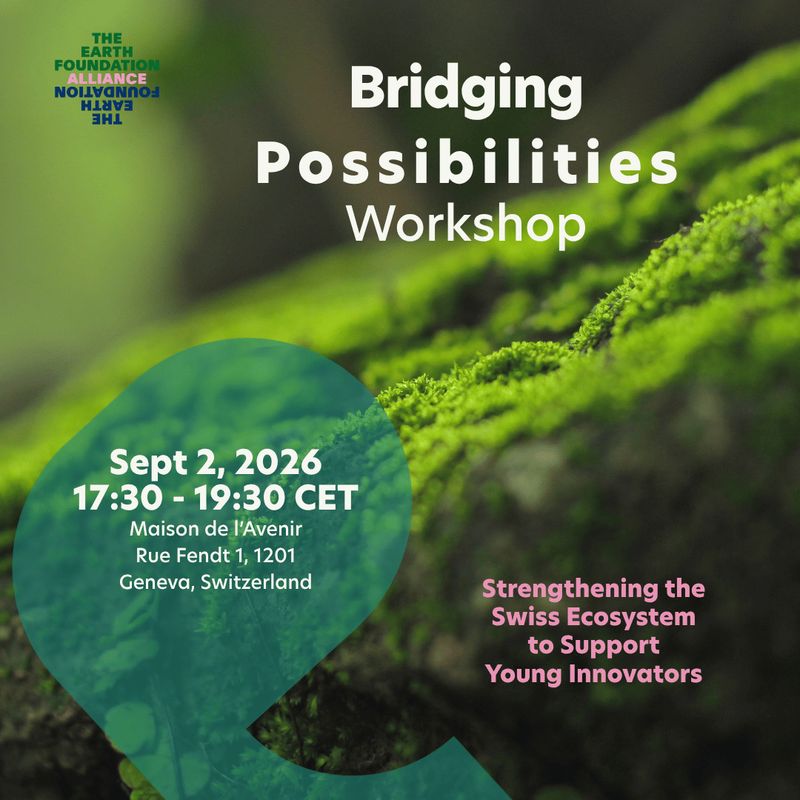 This is Speed Dating for the Planet, a structured, fast-paced format where participants will connect with other mission-aligned organizations to support young innovators.