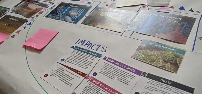 Envie de découvrir les dessous de l’industrie du textile, ses impacts, et discuter des alternatives pour une mode durable? Venez découvrir la Fresque du Textile!