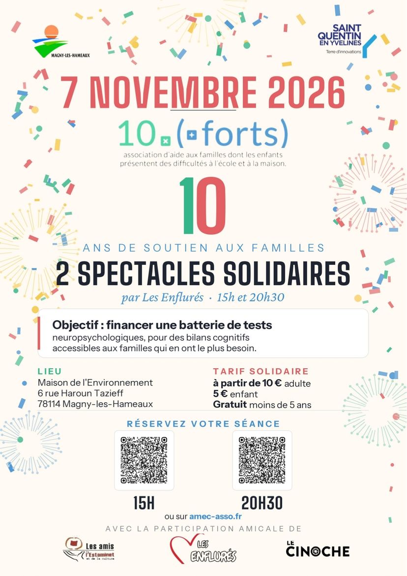 Les 10 ans de l'association 10x(+forts)